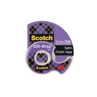 Scotch gw1975d giftwrap-teippi katkaisulaitteessa 19 mm x 15 m