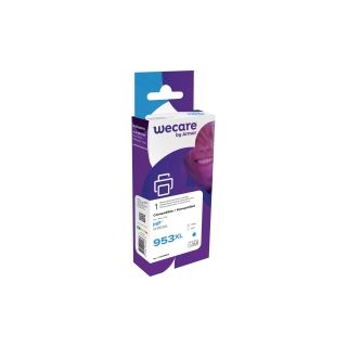 Wecare hp 953xl f6u16ae mustesuihkupatruuna syaani