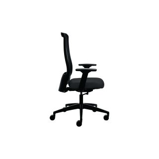 Interstuhl 172ii työtuoli ergonominen korkeaselkäinen musta