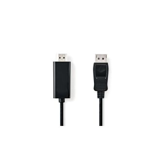 Nedis displayport hdmi™ adapteri 2m kaapelilla