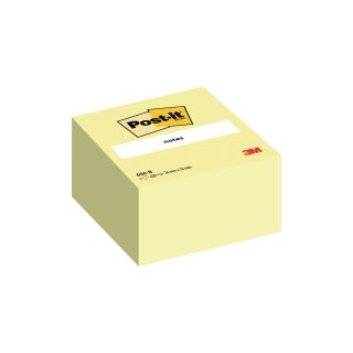 Post-it® viestilappukuutio 76 x 76mm keltainen