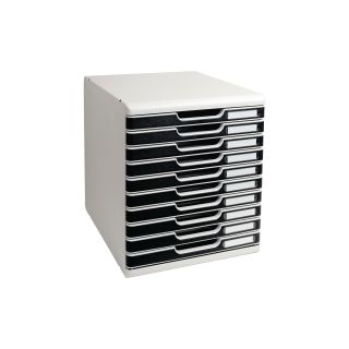 Exacompta modulo laatikosto 10-osainen musta