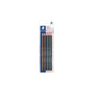 Staedtler noris 118 pastel line lyjykynä hb blister 1 kpl=6 kynää