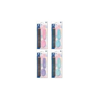 Staedtler 61sbk3 pastel line setti värilajitelma blister