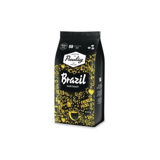 Paulig brazil dark roast kahvipapu tumma paahto 500g