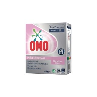 Omo professional sensitive color pyykinpesujauhe 8kg