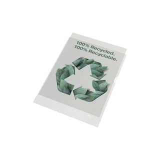 Esselte muovitasku recycled a4 100mic appelsiini matta 1 kpl=100 taskua