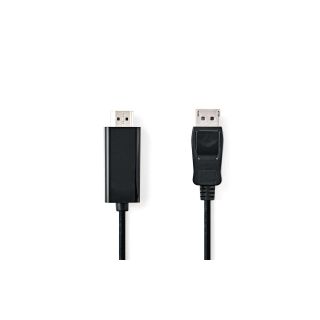 Nedis displayport - hdmi monitorikaapeli 1m