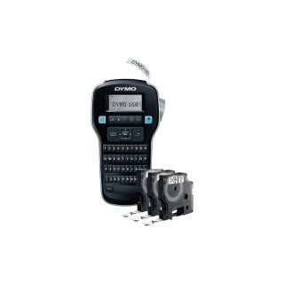 Dymo® tarrakirjoitin labelmanager™ 160p + 3 teippirullaa valuepack