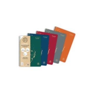 Rhodia forever kierrevihko a4/60 viivoilla vihreä