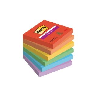 Post-it&reg; super sticky playful viestilappu 76 x 76 mm