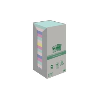 Post-it® viestilapputorni eko 76 x 76mm värilajitelma