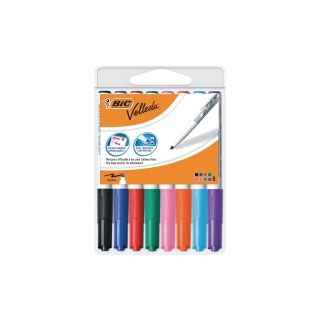 Bic velleda 1741 valkotaulukynä pyöreä 1