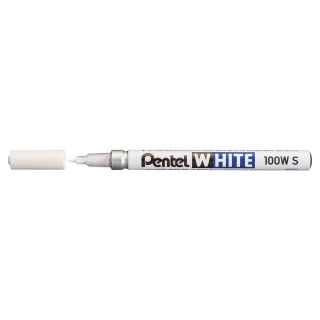 PENTEL White Marker Fine bullet point