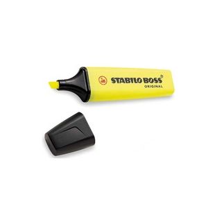 Stabilo boss korostuskynä viisto  2-5mm keltainen