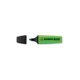 Stabilo boss korostuskynä viisto 2-5mm vihreä