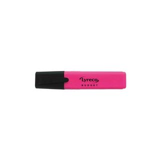 Lyreco budget korostuskynä viisto 2-5mm pinkki