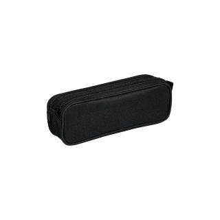 Clairfontaine fancy suorakulmainen penaali 2 osastoa 22x8x10 cm musta