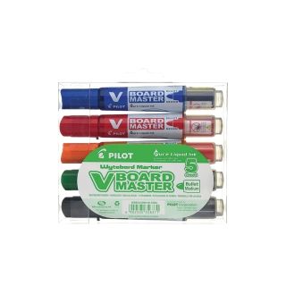 Pilot begreen v board valkotaulukynä pyöreä