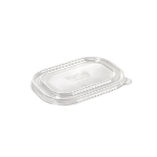 Biopak brick medium kansi 500-1000ml astiaan läpinäkyvä