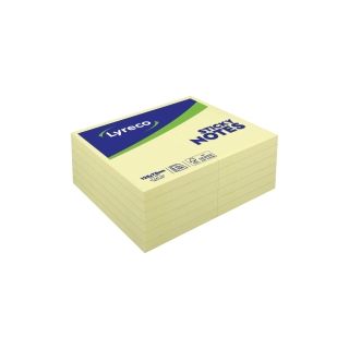Lyreco viestilaput 75 x 125mm keltainen