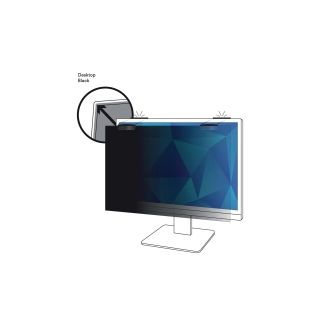 3m comply magnetich attatch tietoturvasuoja 24" musta