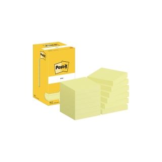 Post-it® viestilappu 76 x 76mm keltainen