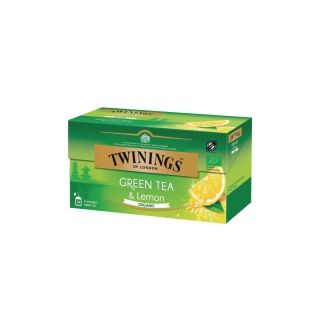 Twinings vihreä sitruunatee luomu