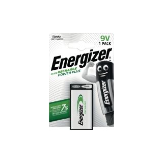 Energizer® power plus hr22/9v ladattava akku