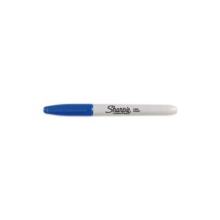 Sharpie fine huopakynä pyöreä 1mm permanent sininen