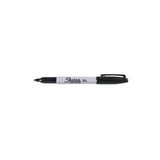 Sharpie fine huopakynä pyöreä 1mm permanent musta