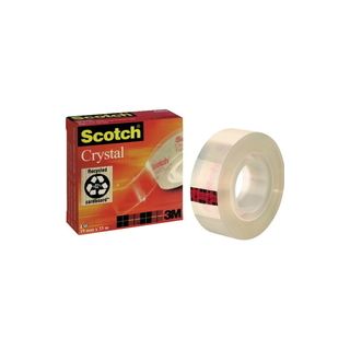 Scotch® 600 yleisteippi 19mm x 33m kirkas