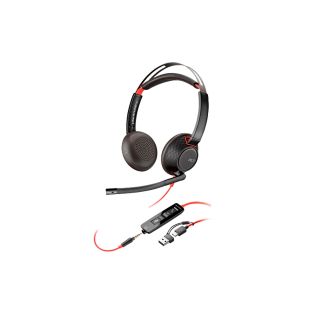 Poly Blackwire 5220 Stereo USB-C/A kuuloke langallinen