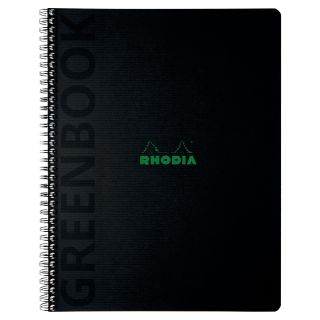 Rhodia greenbook pehmeäkantinen muistikirja a4+/80