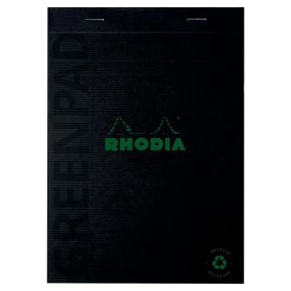 Rhodia greenpad nidottu muistilehtiö a5/70 viivoilla