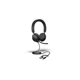 Jabra Evolve2 40 SE Stereo USB-A/C kuuloke langallinen