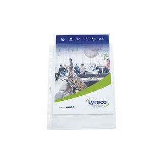 Lyreco premium kansiotasku a4+ 120mic pp auki ylhäältä