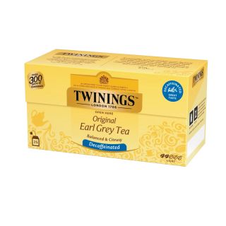 Twinings Earl Grey musta tee kofeiiniton