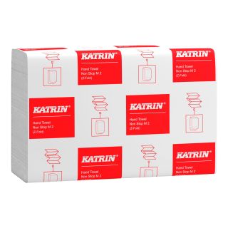 Katrin 101153 käsipaperi M Non-Stop Z-taitto 2-krs valkoinen