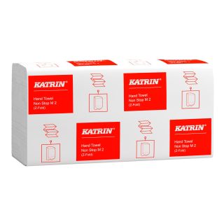 Katrin 106363 käsipaperi M Non-Stop Z-taitto 2-krs valkoinen