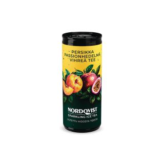 Nordqvist Jäätee Persikka-Passion Hibiskus 330ml