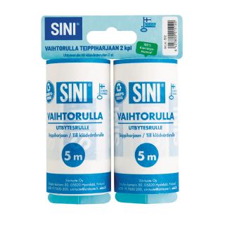 Sini vaihtorulla teippiharjaan 2-pack