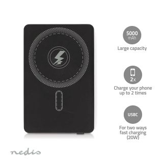 Nedis langaton varavirtalähde 5000mAh