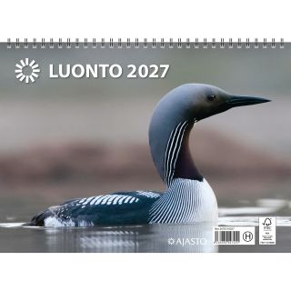 Luonto – Seinäkalenteri – Suomalaisia eläimiä