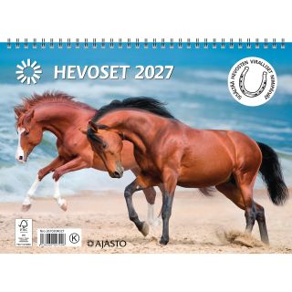 Hevoset – Seinäkalenteri – Hevosten viralliset nimipäivät