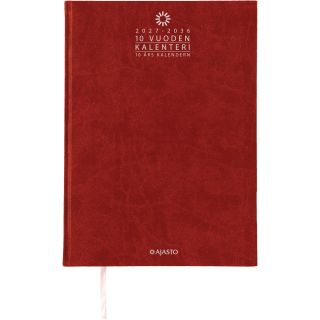 10 vuoden kalenteri/10 årskalendern