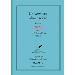Universitetsalmanackan – Taskukalenteri – Klassinen ruotsinkielinen almanakka
