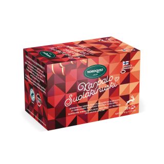 Nordqvist Karpalo-Suolakinuski rooibos tee kofeiiniton