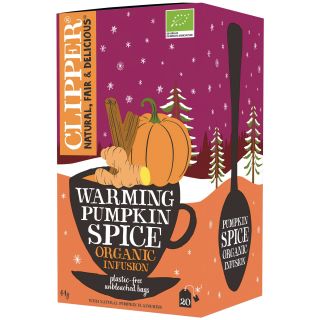Clipper yrttihauduke pumpkin spice luomu, 1 kpl=20 pussia