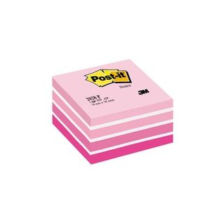 Post-it® viestilappukuutio 76 x 76mm pastellinpinkki